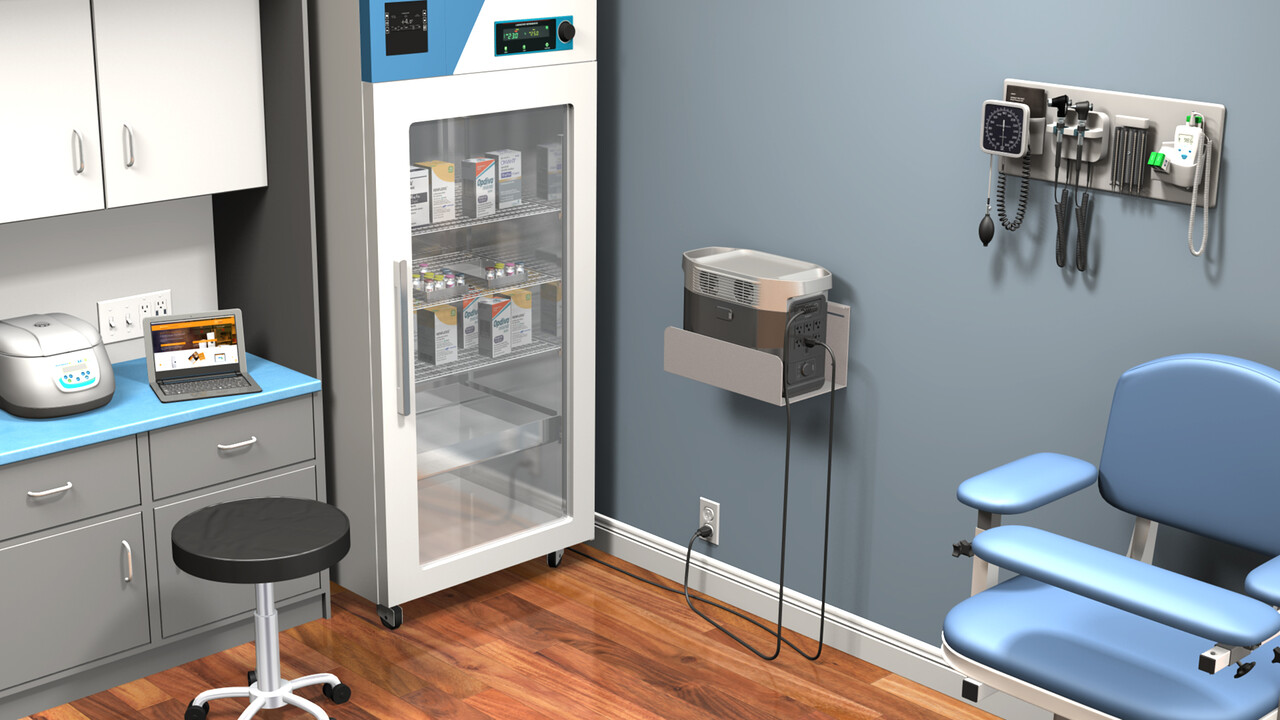 Medical-grade UPS system