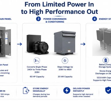 Running High-Power Equipment on Limited Electrical Service